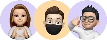 User avatars representing audience growth